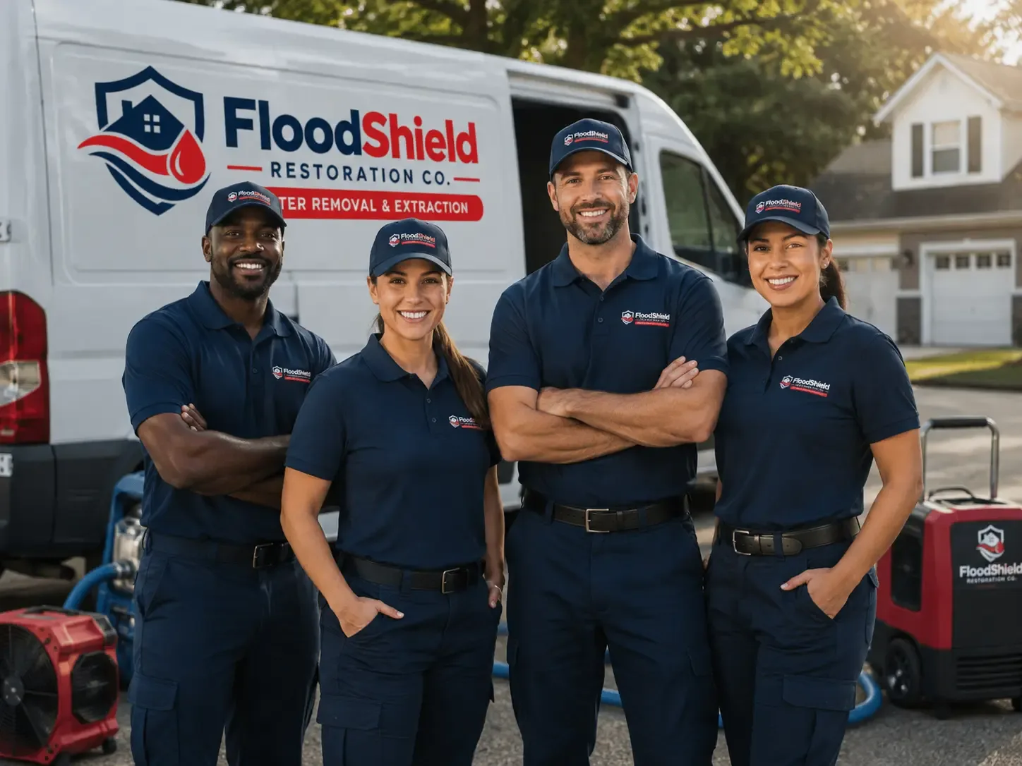 Flood Damage Restoration company in New Hudson, MI